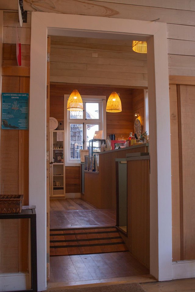 Interior Cafetería La Casona